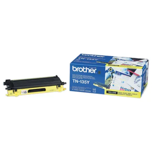 Toner Brother TN135Y jaune photo du produit