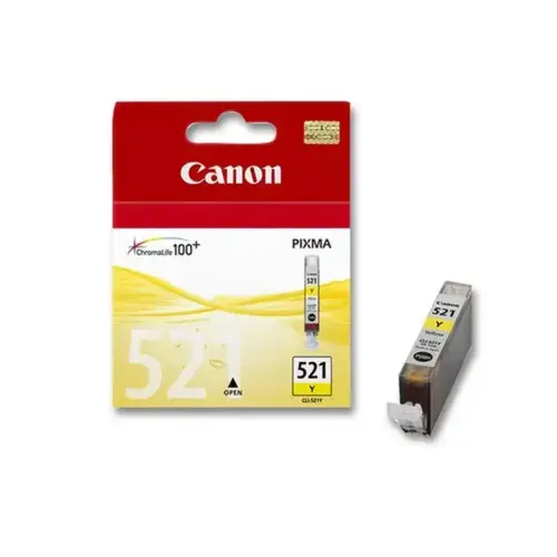 Cartouche Canon CLI521Y jaune photo du produit