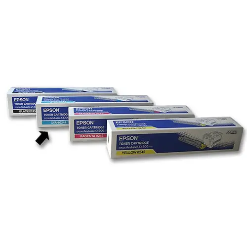 Toner EPSON S050244 cyan photo du produit