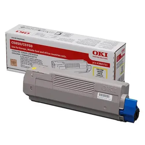 Toner OKI C5850 5950MFP jaune photo du produit