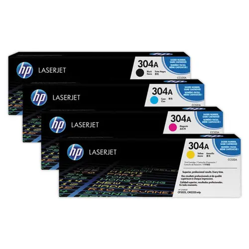 HP 304A CC530A toner noir - HP photo du produit