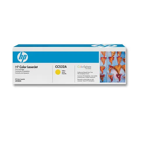 HP 304A CC532A toner jaune - HP photo du produit
