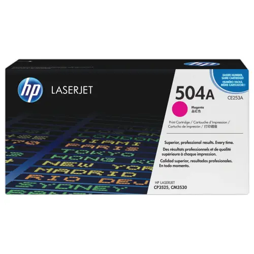 HP 504A CE253A toner magenta photo du produit