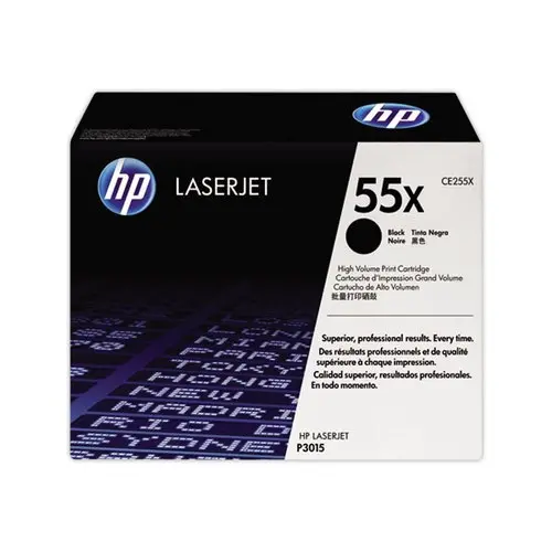 HP 55X CE255X toner noir Grande capacit&eacute; - HP photo du produit
