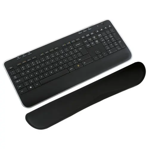 Repose-poignets clavier en lycra - Noir - ACCESS photo du produit