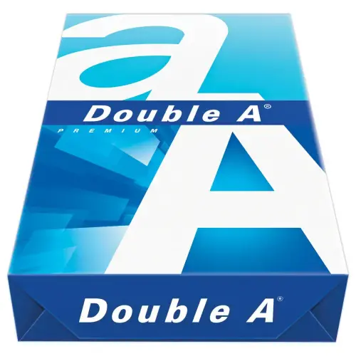 5 ramettes de 500 feuilles de papier blanc A4 premium - 80g - DOUBLE A photo du produit