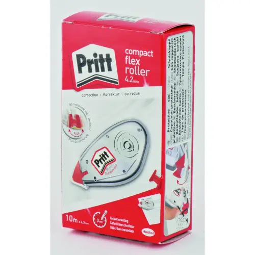 Correcteur &agrave; sec frontal Roller compact - 10 m x 4,2 mm - Pritt photo du produit