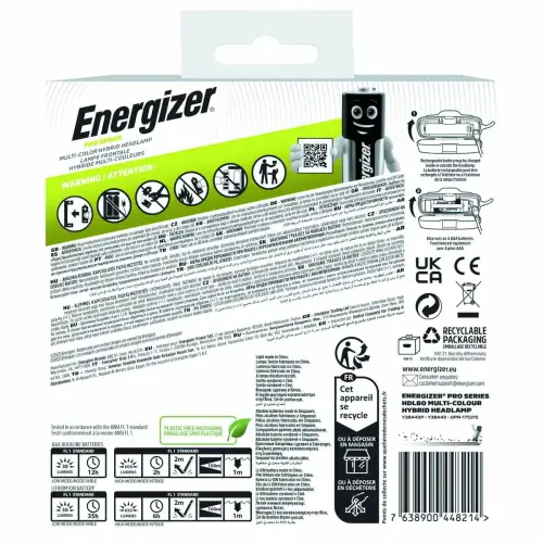 Torche frontale hybride - 7 modes - Energizer photo du produit