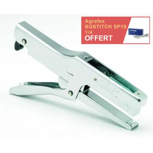 Pince agrafeuse chromée P3 - Bostitch photo du produit