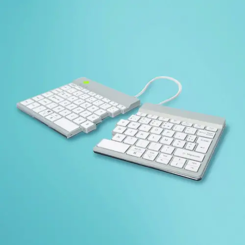 Clavier ergonomique Split Break blanc photo du produit