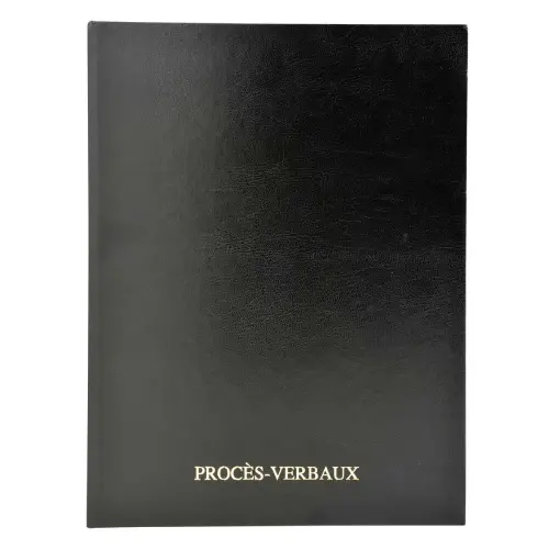 Registre à onglets 32x25cm - Procès-verbaux 200 pages - EXACOMPTA photo du produit