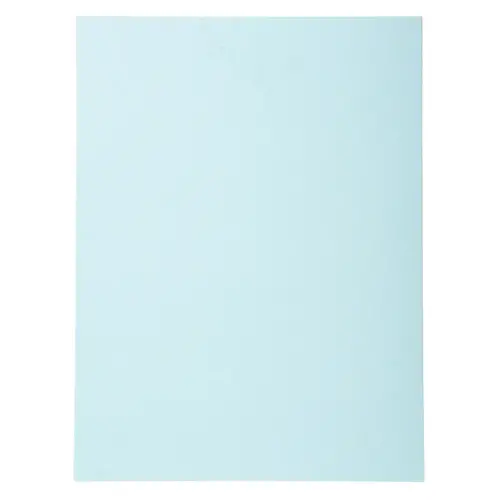 Paquet de 50 chemises Forever&reg; 170 100% recycl&eacute; - 24x32cm - Bleu clair - EXACOMPTA photo du produit