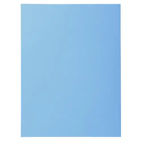 Paquet 100 chemises SUPER 210 - 24x32cm - Bleu vif - EXACOMPTA photo du produit