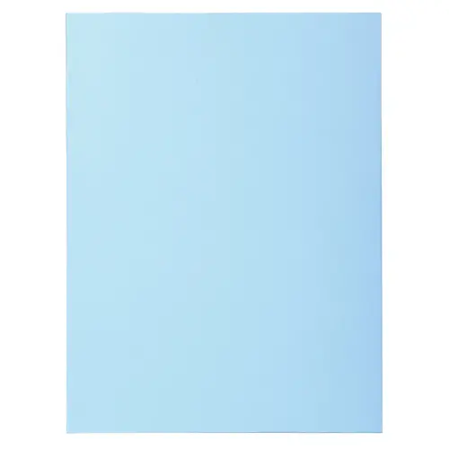 Paquet 100 chemises SUPER 160 - 24x32cm - Bleu clair - EXACOMPTA photo du produit