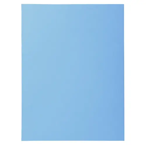 Paquet de 50 chemises 2 rabats SUPER 210 - 24x32cm - Bleu clair - EXACOMPTA photo du produit
