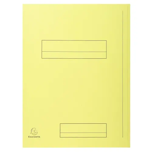 Paquet de 50 chemises imprimées 2 rabats SUPER 210 - 24x32cm - Canari - EXACOMPTA photo du produit