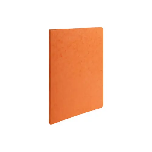 Chemise a dos rainé Carte lustrée 400gm² - 24x32cm - Orange - EXACOMPTA photo du produit