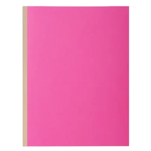 Paquet de 10 chemises &agrave; soufflet dos toil&eacute; ROCK''S 320g/m2 - 24x32cm - Rose - EXACOMPTA photo du produit