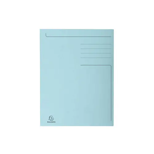 Chemise imprimée 3 rabats Forever® 280gm² - Folio - Bleu clair - EXACOMPTA photo du produit