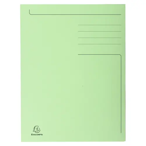Chemise imprimée 3 rabats Forever® 280gm² - Folio - Vert Pré - EXACOMPTA photo du produit