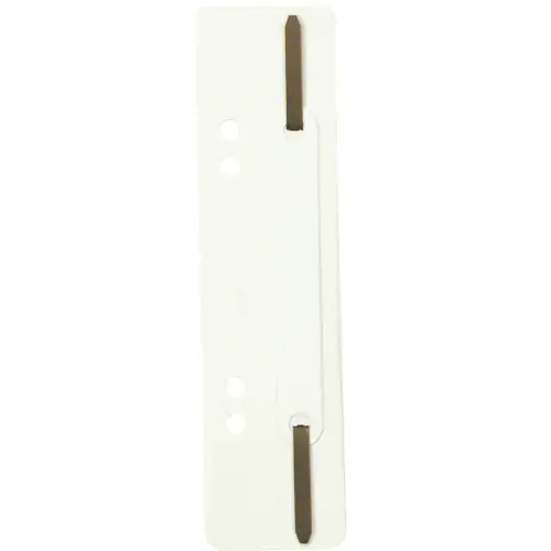 Fixe-dossiers à lamelle polypropylène - Blanc - EXACOMPTA photo du produit