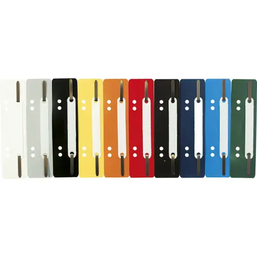 Fixe-dossiers à lamelle polypropylène - Couleurs assorties - EXACOMPTA photo du produit