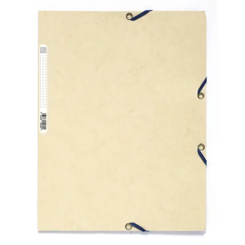 Chemise 3 rabats &agrave; &eacute;lastiques carte lustr&eacute;e 400g/m2 &reg; - A4 - Couleurs assorties pastels - EXACOMPTA photo du produit