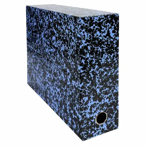 Boite transfert Dos 90mm ANNONAY - Bleu - EXACOMPTA photo du produit