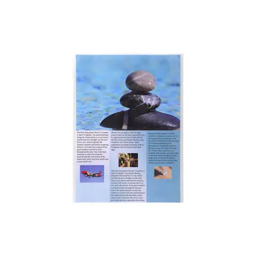 Sachet de 10 étuis de protection simples polypropylène 12/100e - A4 - Cristal - EXACOMPTA photo du produit