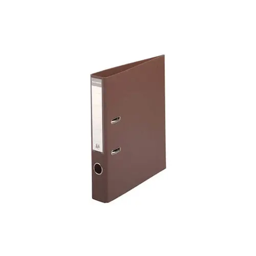 Classeur à levier PVC A4 dos de 50mm. - Marron - EXACOMPTA photo du produit