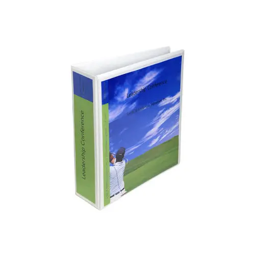 Classeur &agrave; levier polypropyl&egrave;ne soud&eacute; Krea Cover dos 80mm - A4 maxi - Blanc - EXACOMPTA photo du produit