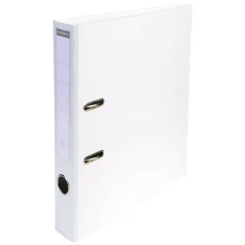 Classeur à levier PVC A4 dos de 50mm. - Blanc - EXACOMPTA photo du produit