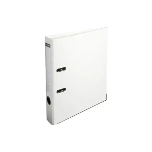 Classeur &agrave; levier polypropyl&egrave;ne dos de 50mm - A4. - Blanc - EXACOMPTA photo du produit