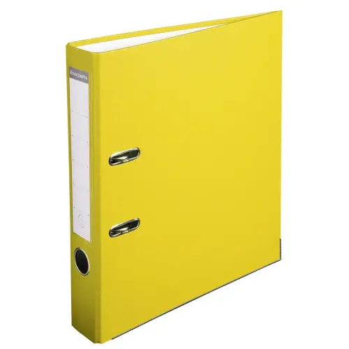Classeur &agrave; levier polypropyl&egrave;ne dos de 50mm - A4. - Jaune - EXACOMPTA photo du produit