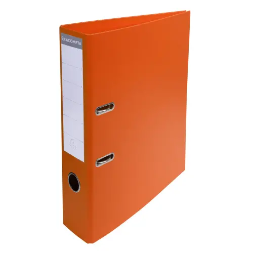 Classeur à levier PVC A4 dos de 70mm. - Orange - EXACOMPTA photo du produit