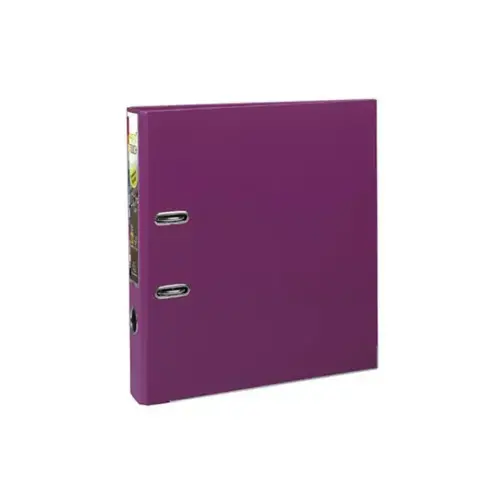 Classeur à levier Prem'Touch intérieur et extérieur en polypropylène - Dos 50mm - A4 maxi. - Fuchsia - EXACOMPTA photo du produit