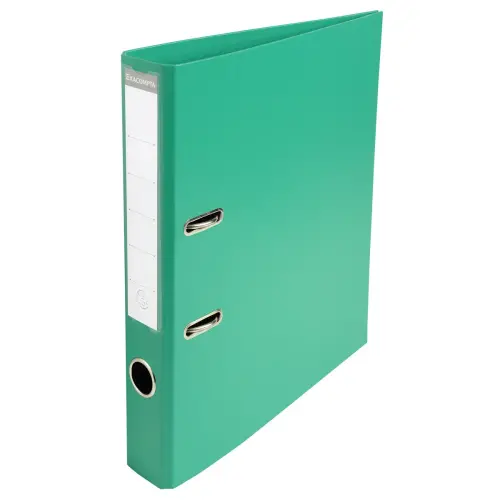 Classeur à levier PVC A4 dos de 50mm. - Vert - EXACOMPTA photo du produit