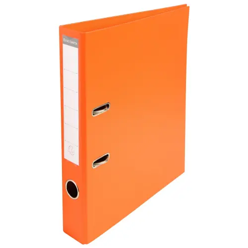 Classeur à levier PVC A4 dos de 50mm. - Orange - EXACOMPTA photo du produit
