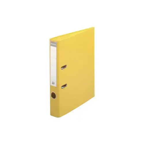 Classeur &agrave; levier export PVC A4 dos de 50mm. - Jaune - EXACOMPTA photo du produit