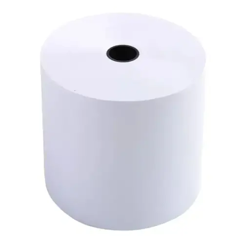 Bobine pour tickets de caisse 76x80 mm - 1 pli offset extra-blanc 60g/m2. - EXACOMPTA photo du produit