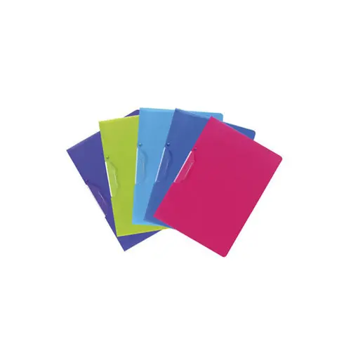 Chemise de présentation polypropylène semi-rigide Clip Design - A4 - Couleurs assorties - EXACOMPTA photo du produit