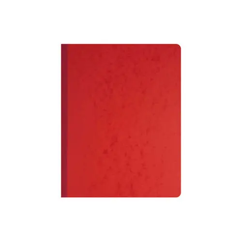 Piqûre 32x25cm à tête paresseuse 6 colonnes sur 1 page - 31 lignes - 80 pages - Rouge - EXACOMPTA photo du produit