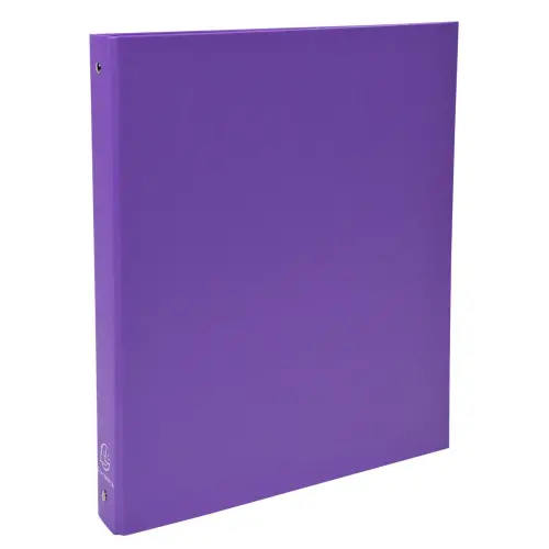 Classeur rembordé polypropylène 4 anneaux 30mm - A4 - Violet - EXACOMPTA photo du produit