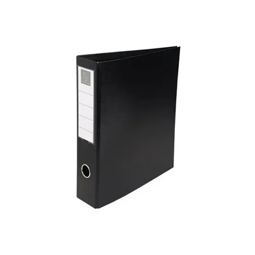 Classeur rembordé PVC 4 anneaux en D de 50mm en 3ème de couverture - A4 maxi - Noir - EXACOMPTA photo du produit