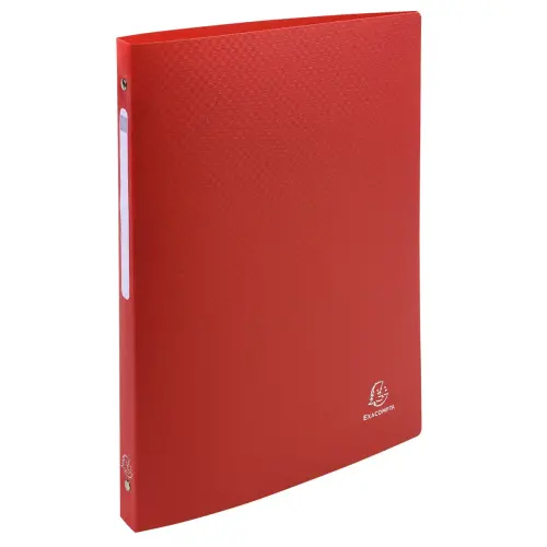 Classeur 4 anneaux 15mm polypropylène OPAK - A4 - Rouge - EXACOMPTA photo du produit