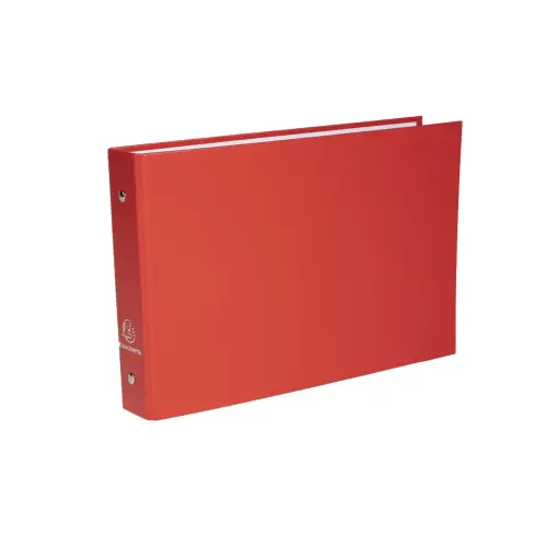 Classeur rembordé polypropylène avec intercalaires pour fiches bristol 148x210 2 anneaux 25mm - Couleurs assorties - EXACOMPTA photo du produit