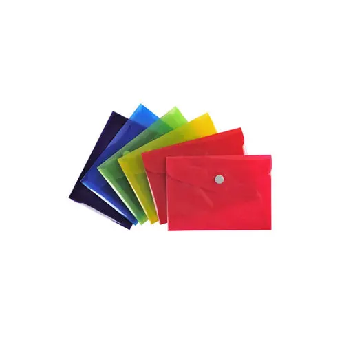 Pochette pression Iderama en polypropyl&egrave;ne - Couleurs assorties - EXACOMPTA photo du produit