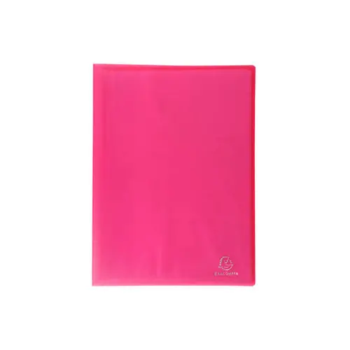 Prot&egrave;ge-documents en polypropyl&egrave;ne semi rigide Chromaline 60 vues - A4 - Rouge - EXACOMPTA photo du produit