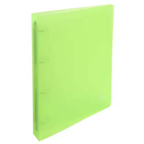 Classeur 4 anneaux 30 mm polypropylène Chromaline - A4 maxi - Vert - EXACOMPTA photo du produit