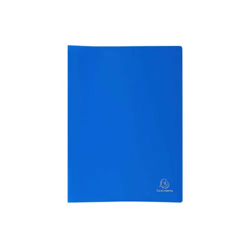 Protège-documents en polypropylène souple OPAK 80 vues - A4 - Bleu clair - EXACOMPTA photo du produit